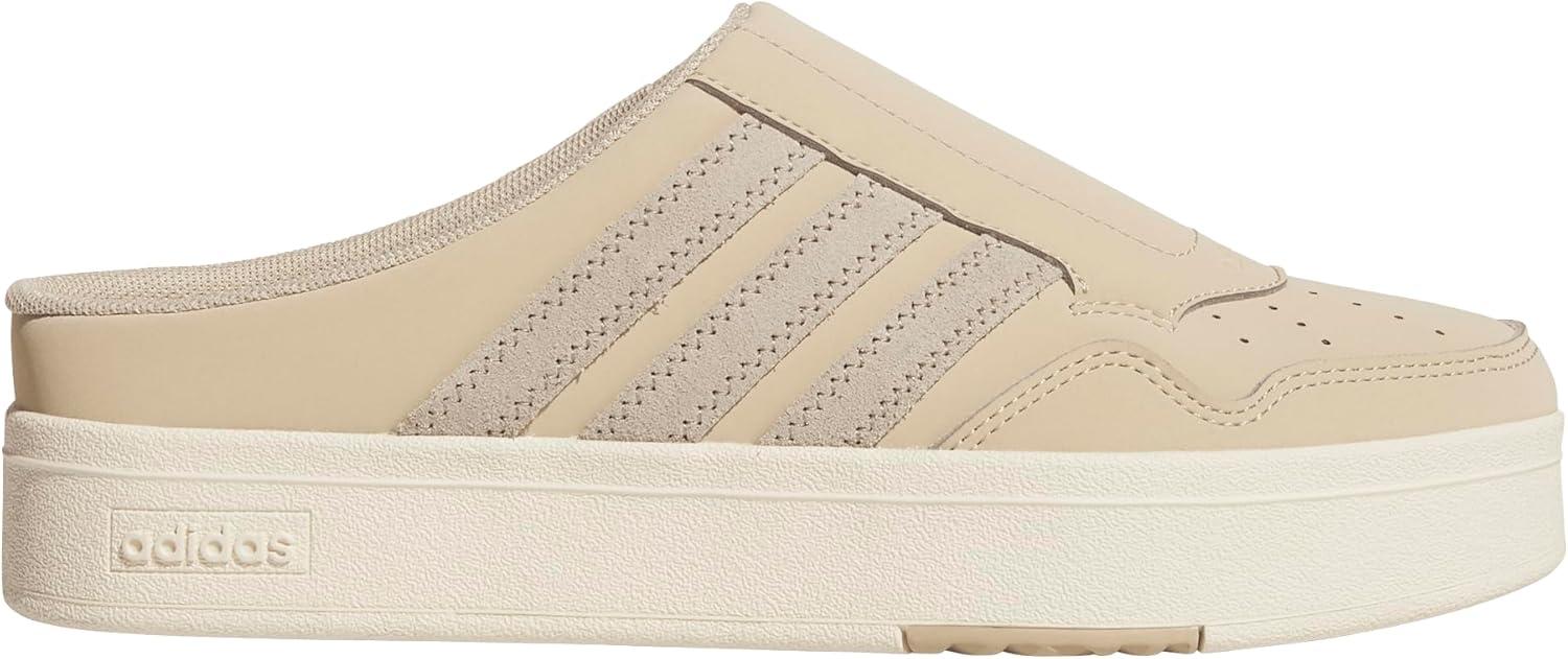 imageadidas Womens Hoops 40 MuleMagic BeigeCream WhiteBlanch Cargo