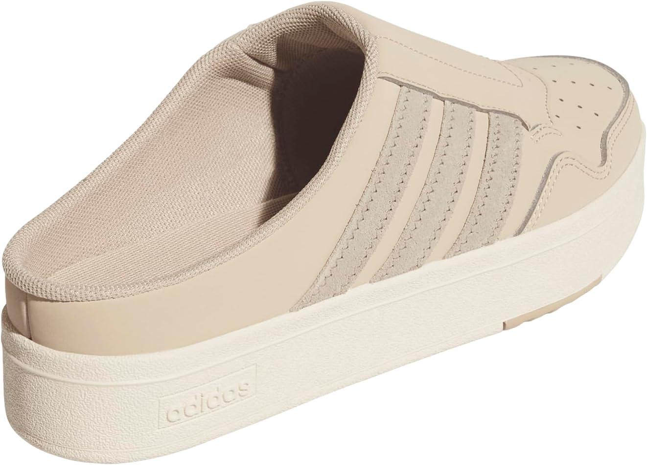 imageadidas Womens Hoops 40 MuleMagic BeigeCream WhiteBlanch Cargo