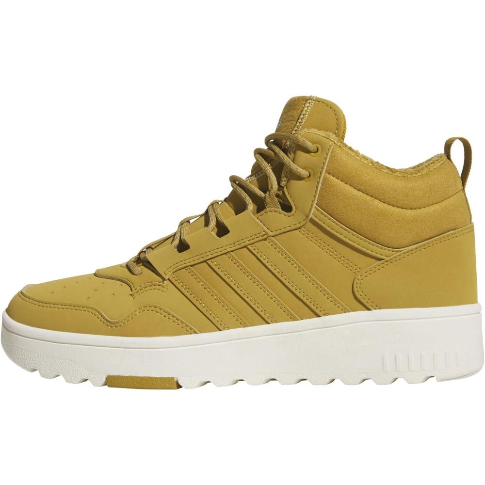 imageAdidas UnisexAdult Hoops 40 Mid Top SneakerPreloved BronzeOff WhiteOff White