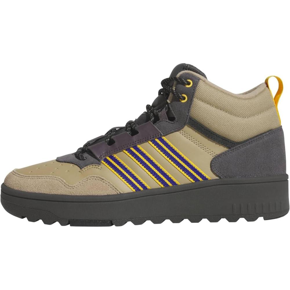 imageAdidas UnisexAdult Hoops 40 Mid Top SneakerSupplier ColourSemi Lucid BlueGrey Strata