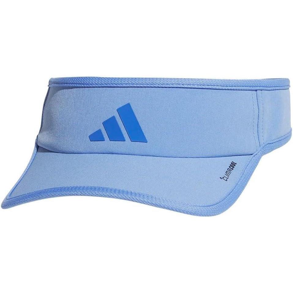 imageAdidas UnisexAdult Superlite Visor  Lightweight Athletic Sport Hat for WorkoutsBlue FusionHires Blue
