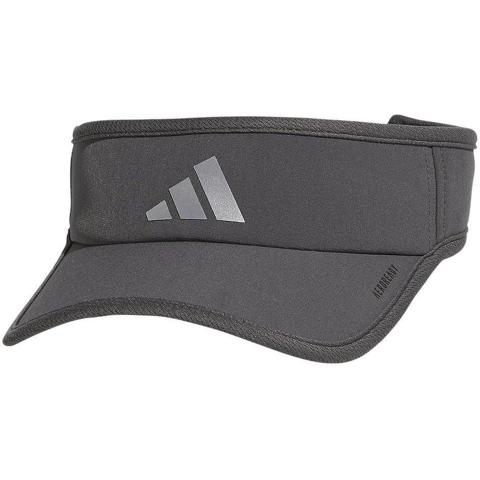 imageAdidas UnisexAdult Superlite Visor  Lightweight Athletic Sport Hat for WorkoutsGrey SixSilver Metallic
