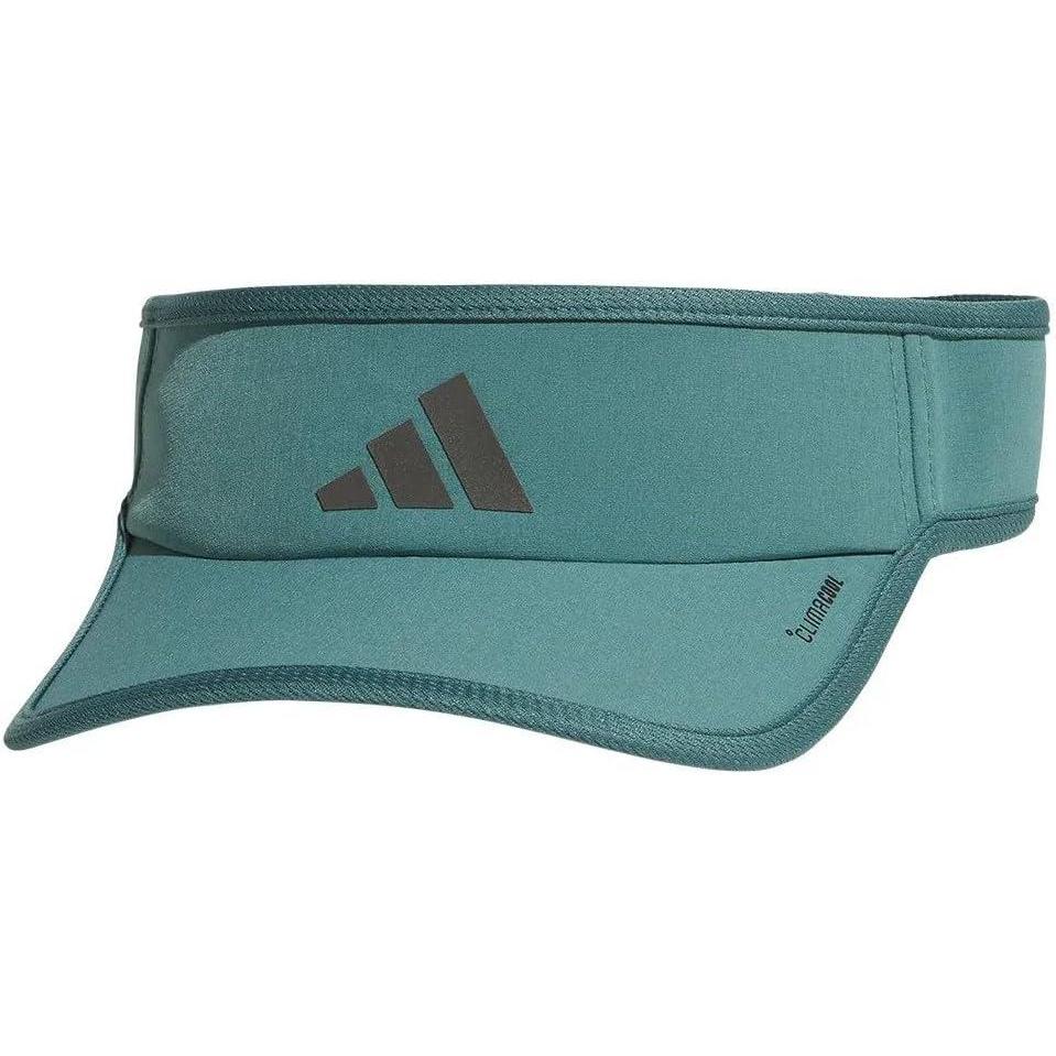 imageAdidas UnisexAdult Superlite Visor  Lightweight Athletic Sport Hat for WorkoutsPreloved Teal GreenBlack