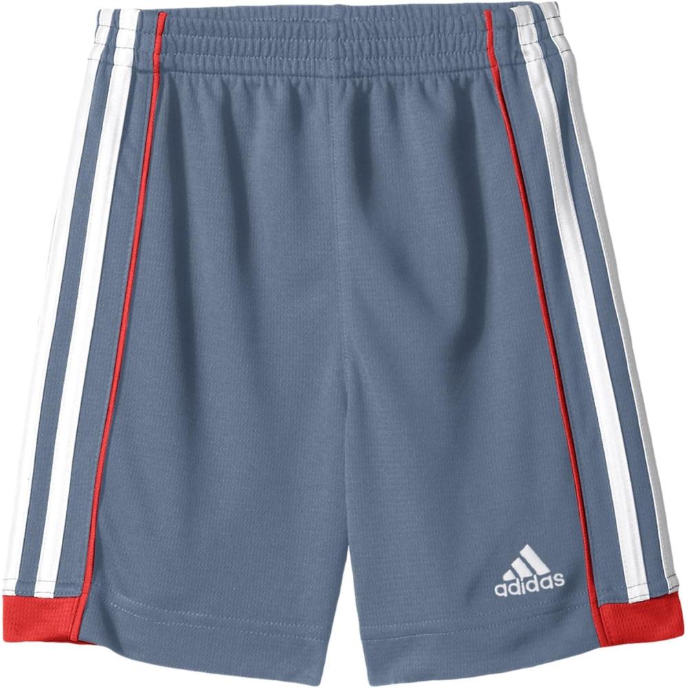 imageadidas Boys Active Mesh Short DiscGreyRed