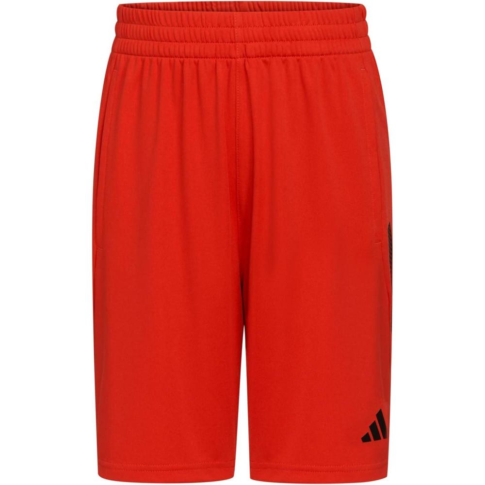 imageadidas Boys Classic 3Stripes ShortsBetter Scarlet