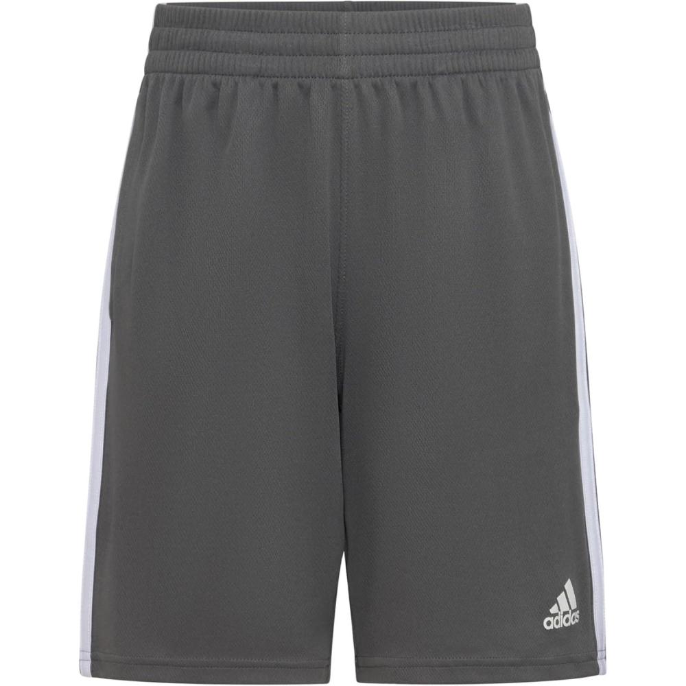 imageadidas Boys Classic 3Stripes ShortsDark Gray