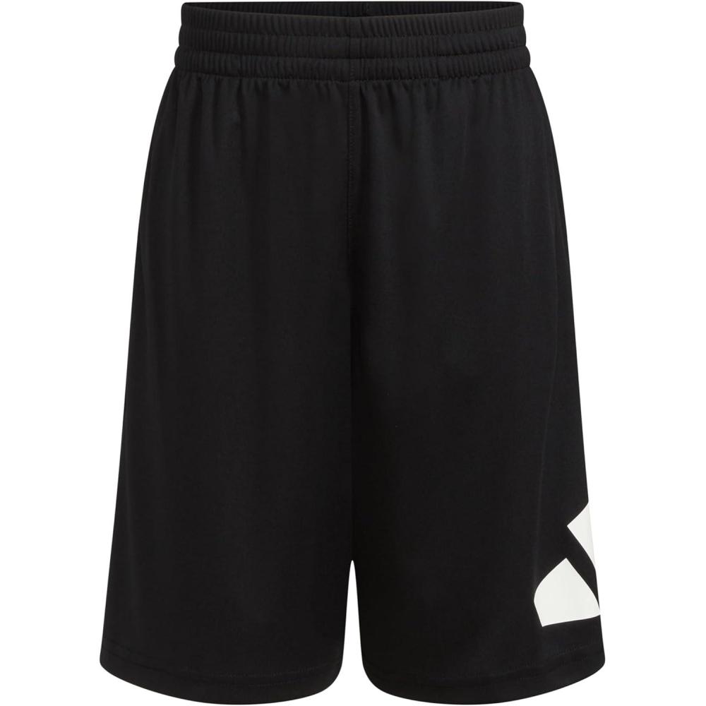 imageadidas Boys Elastic Waistband Essential Woven Sportswear ShortsBlack Adi