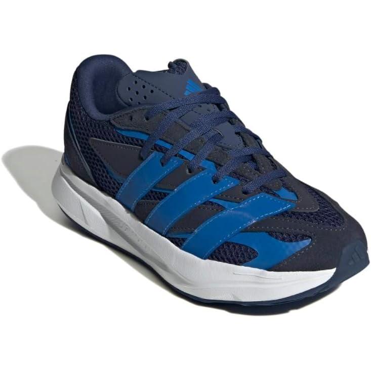 imageadidas Boys Lightblaze Lace Up SneakersDark BlueBright RoyalInk