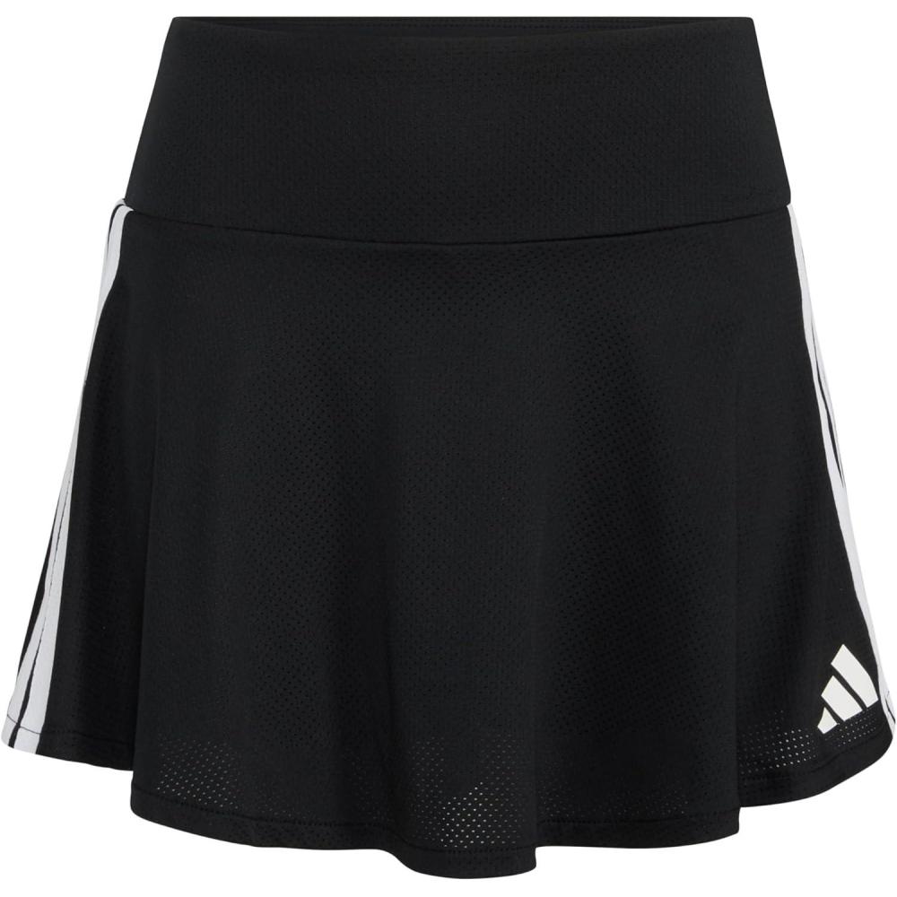 imageadidas Girls 3Stripe Flounce SkortBlack