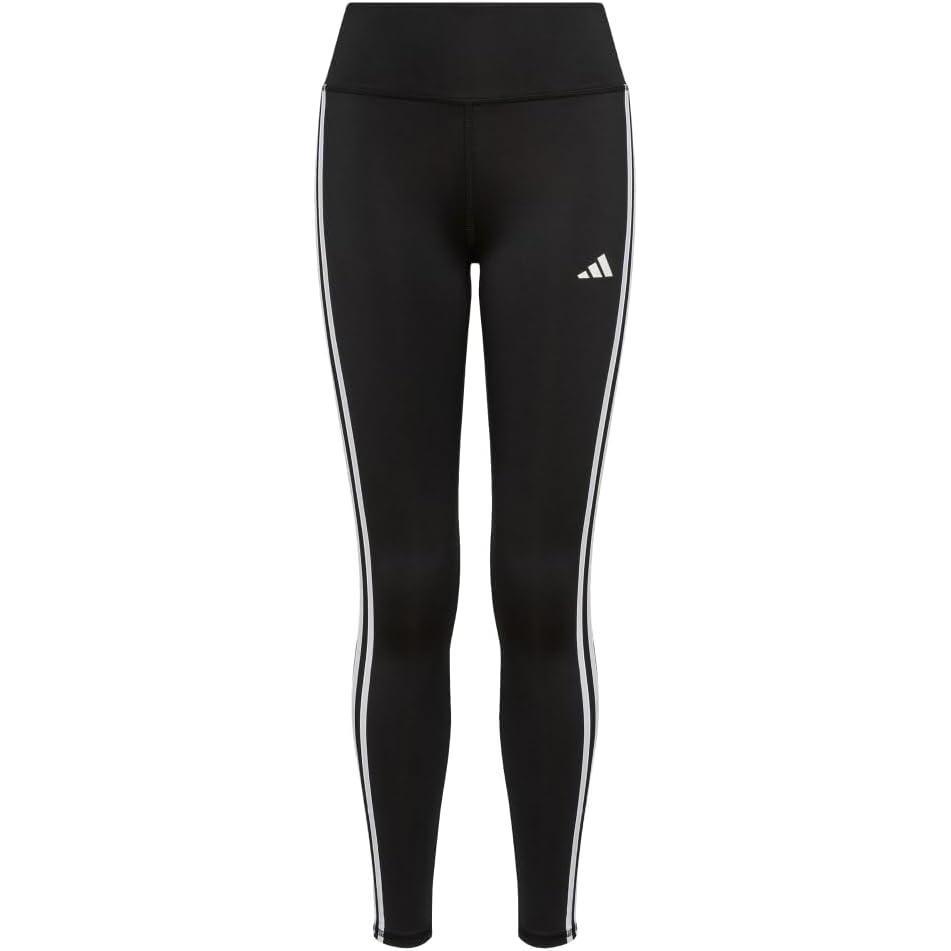 imageadidas Girls Aeroready Athletic Leggings Running Tights Yoga PantsBlack New