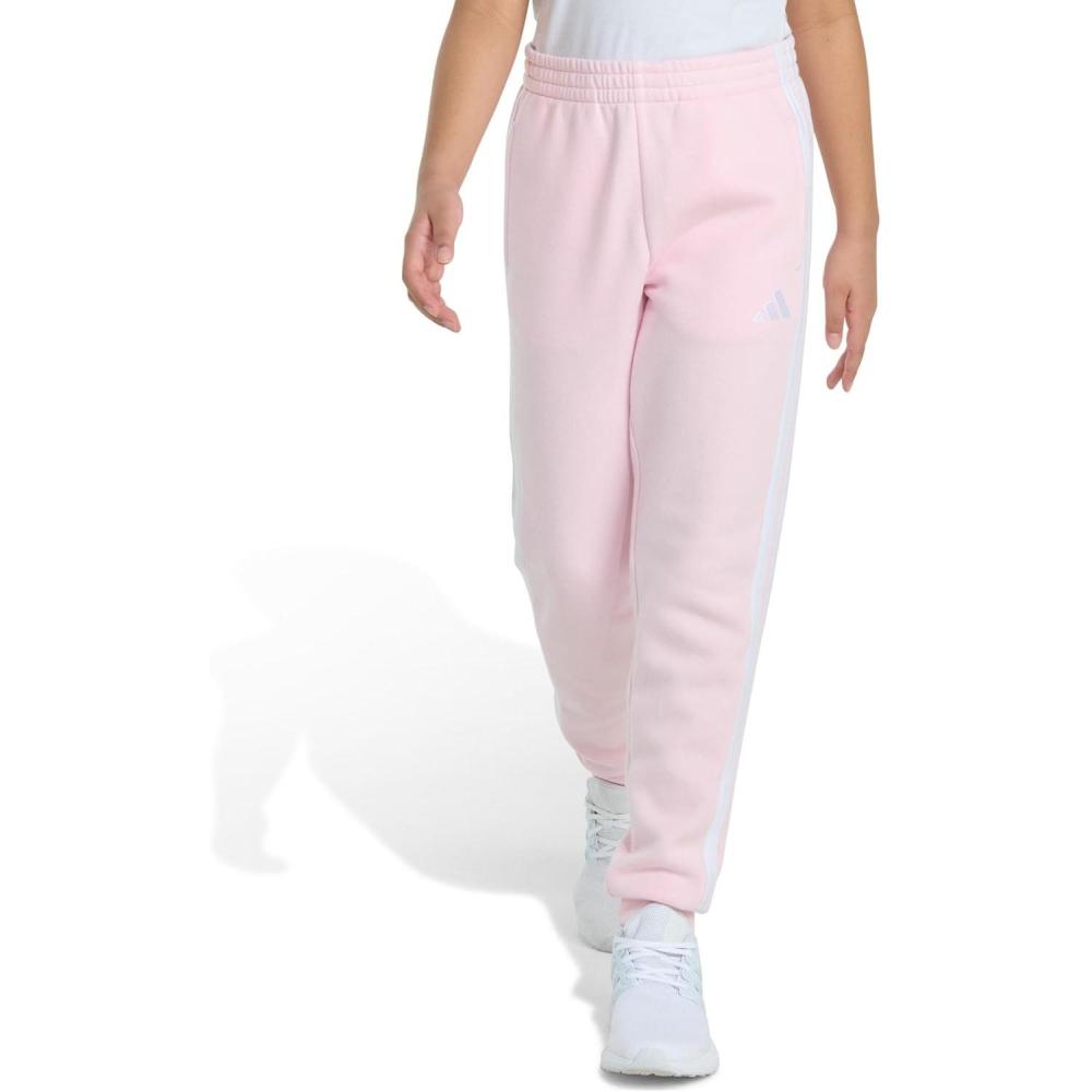 imageadidas Girls Fleece 3Stripe JoggerClear Pink