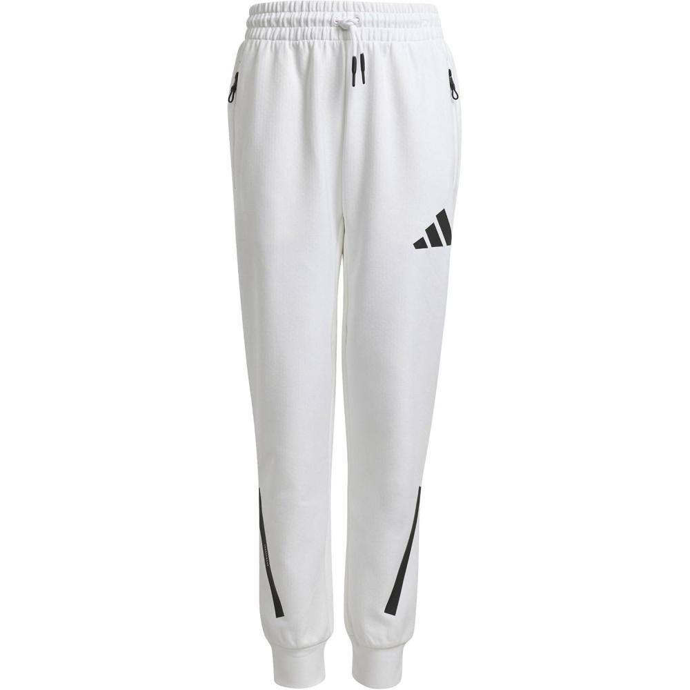 imageadidas Girls Zne PantsWhiteBlack