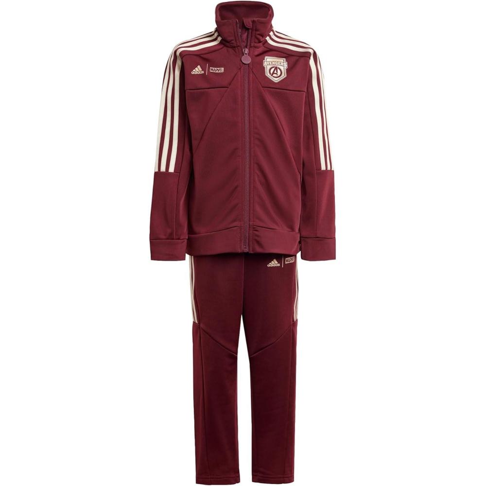 imageadidas Kids Marvel Avengers Tiro Track SuitShadow RedWonder Gold Metallic