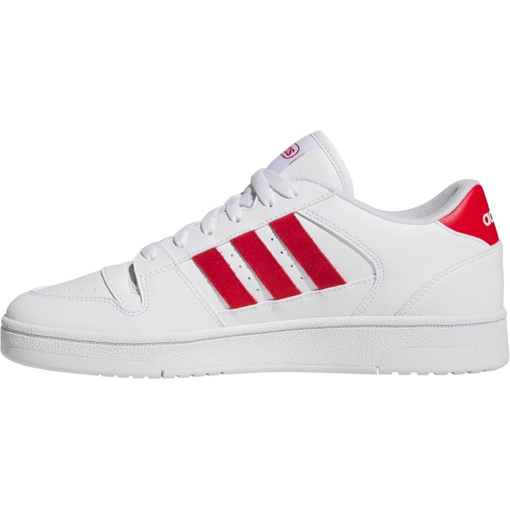 imageadidas Mens Break Start ShoesWhiteBetter ScarletWhite