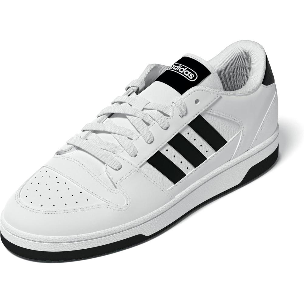 imageadidas Mens Break Start ShoesWhiteBlackWhite