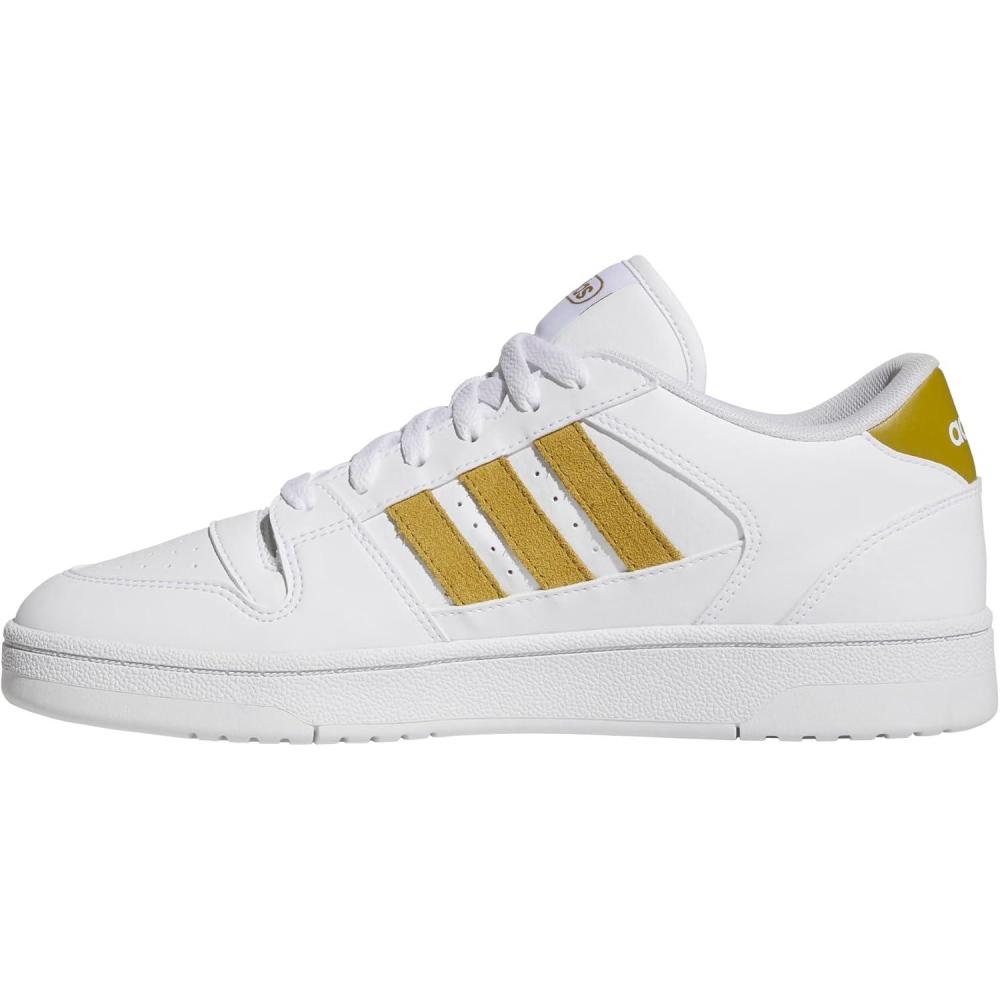 imageadidas Mens Break Start ShoesWhiteSand GreenWhite