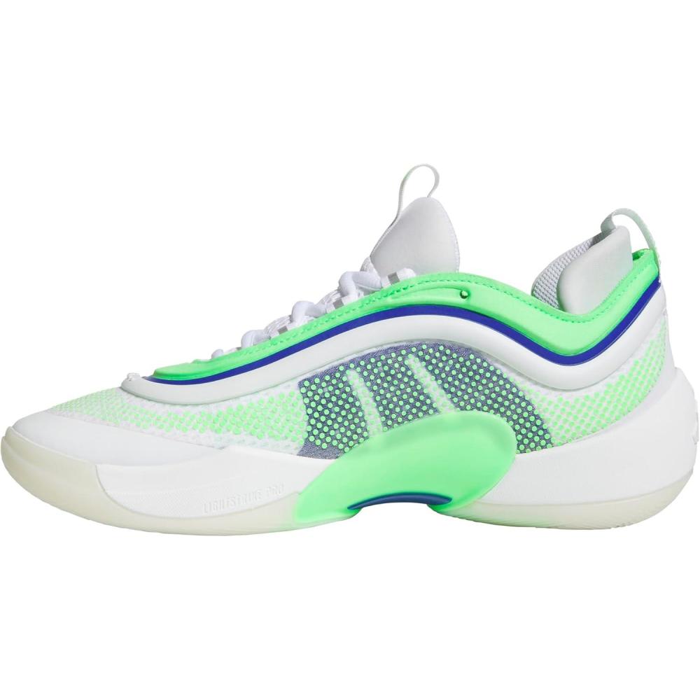 imageadidas Mens DON Issue 6 Basketball ShoesWhiteScreaming GreenLucid Blue