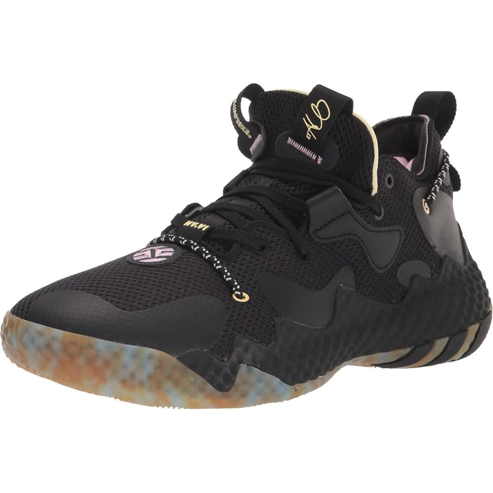 imageadidas Mens Harden Vol 6 ShoesBlackBlackBliss Blue