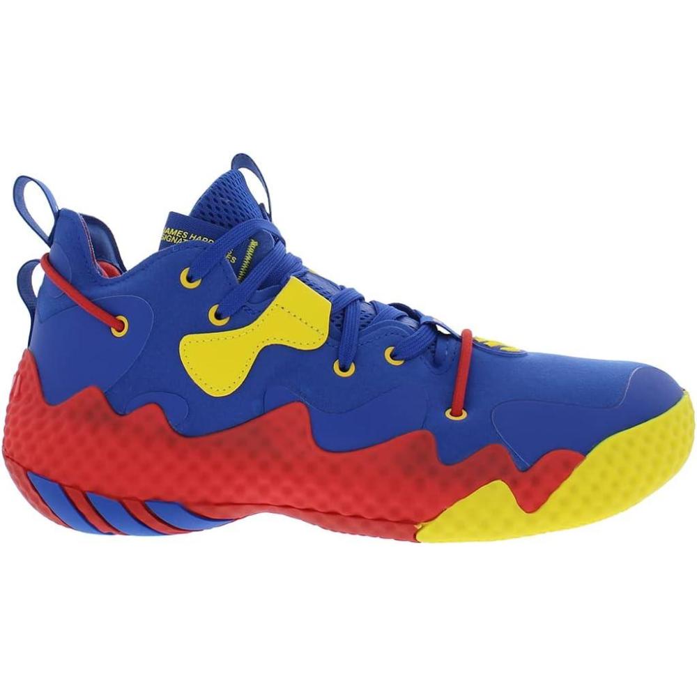 imageadidas Mens Harden Vol 6 ShoesBlueRedYellowblue