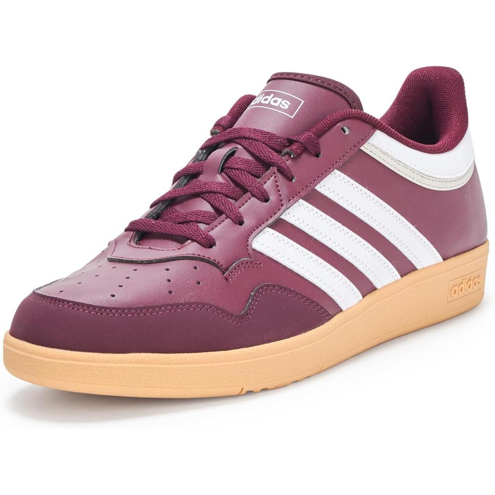 imageadidas Mens Hoops 40 Basketball ShoesMaroonWhiteGrey