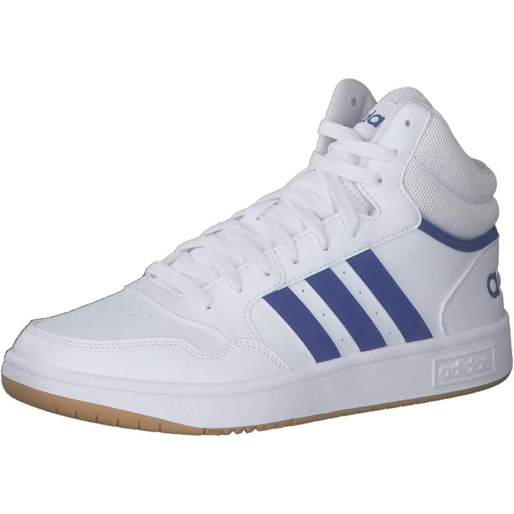 imageadidas Mens Ownthegame Basketball ShoeFtwr White Team Royal Blue Gum 3