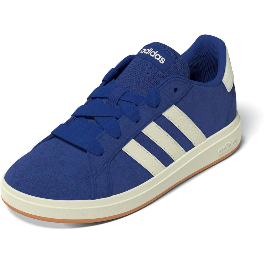 imageadidas Originals Kids Grand Court 00s ShoesSemi Lucid BlueOff WhiteGum