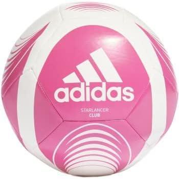 imageadidas Starlancer Club Soccer BallWhiteShock Pink