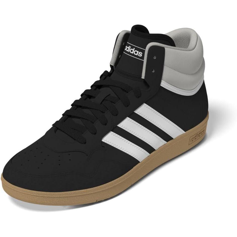 imageadidas Unisex Adult Hoops 40 Mid Top Basketball ShoesInkWhiteGum