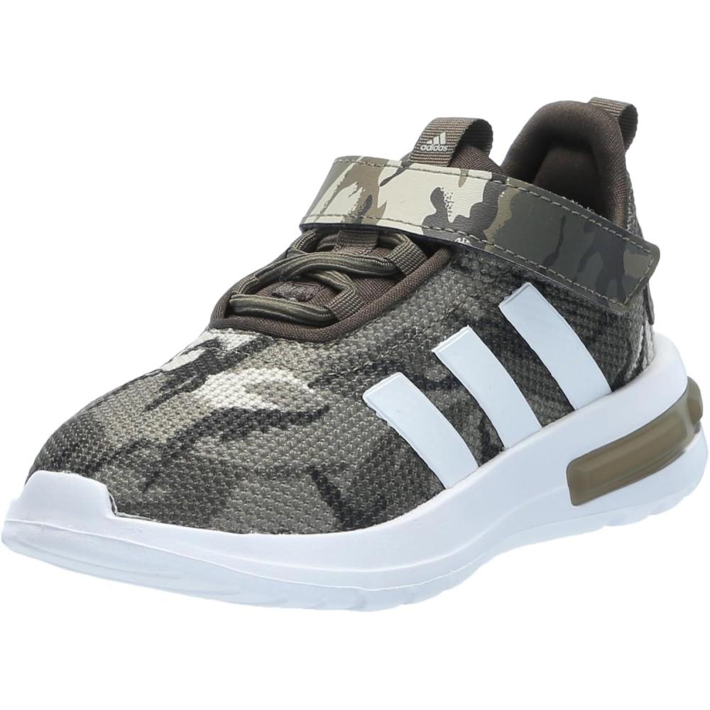 imageadidas UnisexChild Racer Tr23 Little Big Kid SneakerOlive StrataWhiteShadow Olive