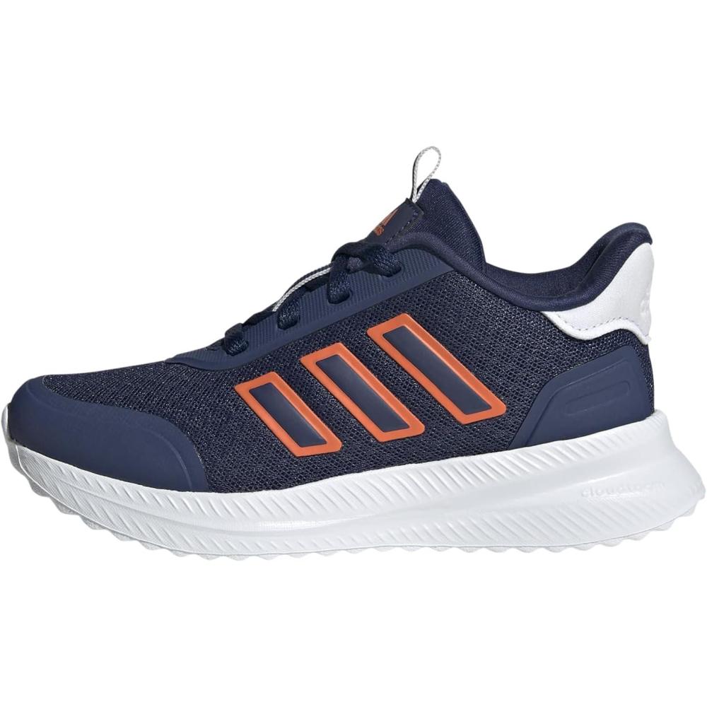 imageadidas UnisexChild XPLR Shoes Little KidDark BlueSemi Impact OrangeWhite
