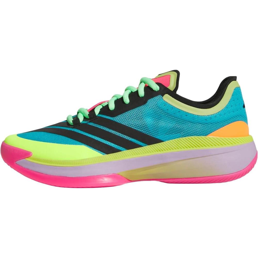 imageadidas Womens Adizero Select 20 BasketballLucid PinkPowder PlumPreloved Lime