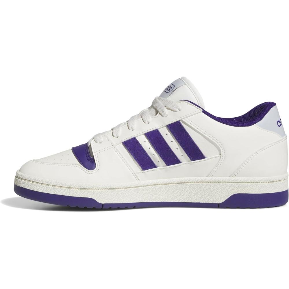 imageadidas Womens Break Start ShoesCloud WhiteCollegiate PurpleIvory