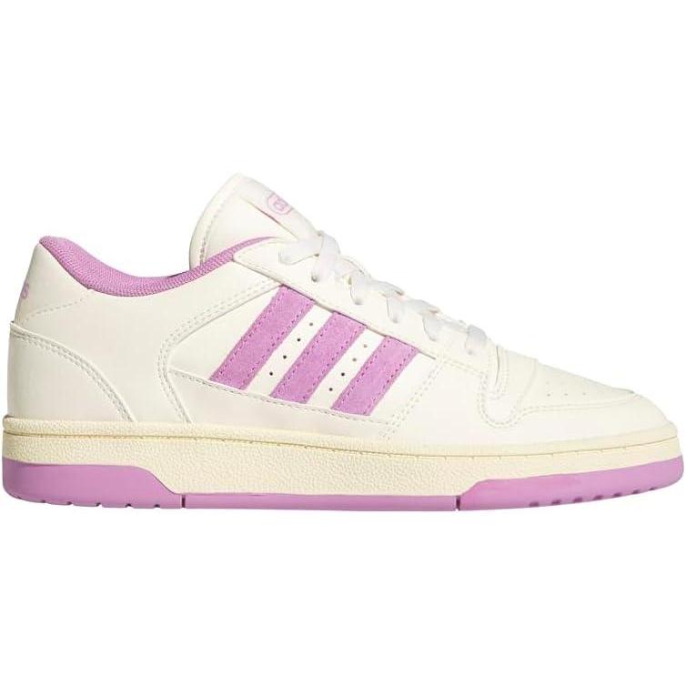 imageadidas Womens Break Start ShoesCream WhitePreloved PurpleCloud White