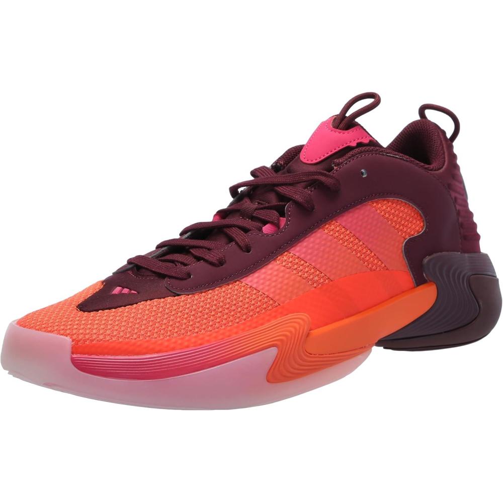 imageadidas Womens Exhibit Select 20 Basketball SneakerMaroonSemi Impact OrangeSupplier Colour