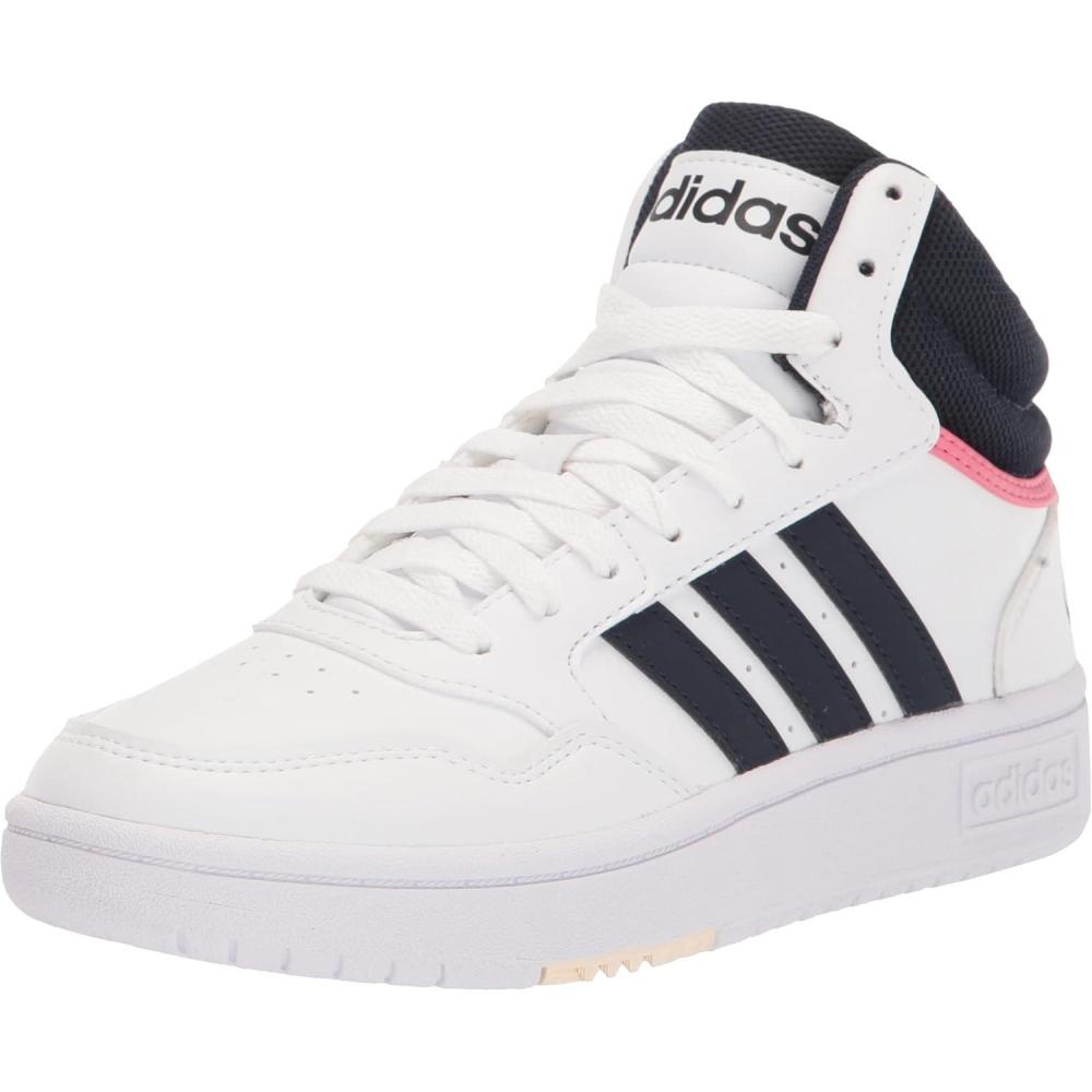 imageadidas Womens Hoops 3 ShoesWhiteLegend InkWhite