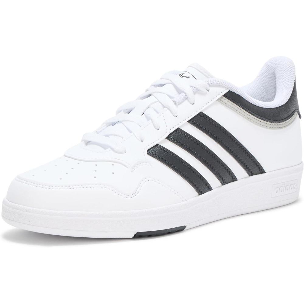 imageadidas Womens Hoops 40 Basketball SneakerWhiteBlackGrey