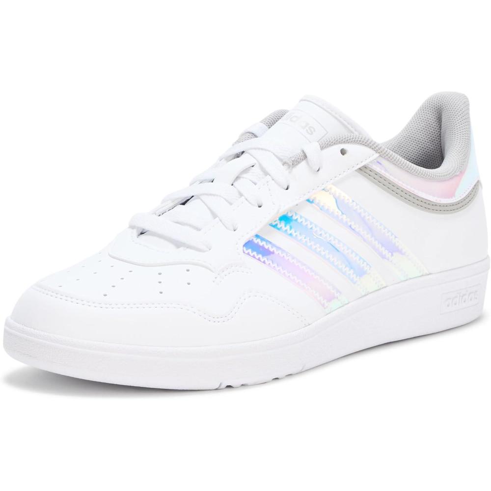 imageadidas Womens Hoops 40 Basketball SneakerWhiteWhiteGrey