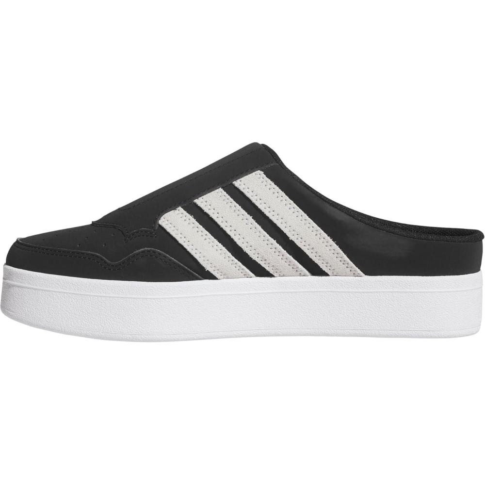 imageadidas Womens Hoops 40 MuleBlackWhiteBlack