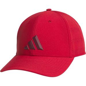 Adidas Mens Gameday Hat – Athletic Baseball Cap, Stretch Fit(Active Maroon/Collegiate Burgundy)