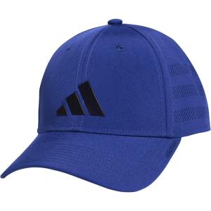 Adidas Mens Gameday Hat – Athletic Baseball Cap, Stretch Fit(Semi Lucid Blue/Legend Ink Blue/4.0)