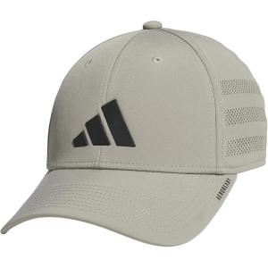 Adidas Mens Gameday Hat – Athletic Baseball Cap, Stretch Fit(Silver Pebble Grey/Black/4.0)
