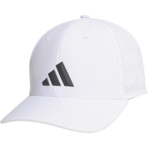 Adidas Mens Gameday Hat – Athletic Baseball Cap, Stretch Fit(White/Grey Six)