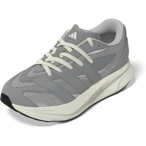 adidas Boys’ Lightblaze Lace Up Sneakers(Grey/Grey/Silver Metallic)