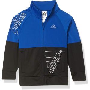 adidas Boys Zip Front Iconic Tricot Jacket(Bos Team Royal Blue)