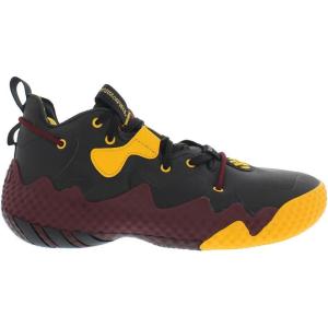 adidas Men’s Harden Vol 6 Shoes(Black/Burgundy/Yellow)