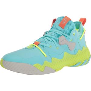 adidas Men’s Harden Vol 6 Shoes(Pulse Aqua/Team Semi Sol Orange/Solar Yellow)