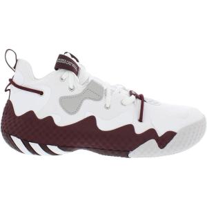 adidas Men’s Harden Vol 6 Shoes(White/Burgundy/Grey)