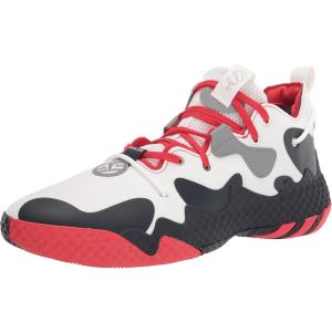 adidas Men’s Harden Vol 6 Shoes(White/Vivid Red/Ink)