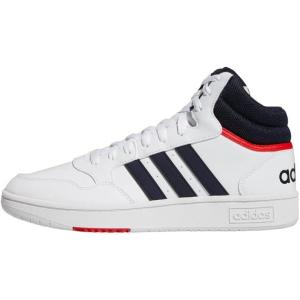 adidas Men’s Ownthegame Basketball Shoe(Ftwr White/Legend Ink/Vivid Red)