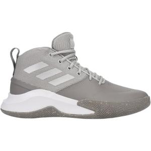adidas Men’s Ownthegame Basketball Shoe(Grey/Silver Metallic)